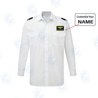 Thumbnail for Customisable Pilot Epaulettes Shirt - view 4
