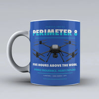 Thumbnail for Perimeter 8 Mug design on blue skyfront