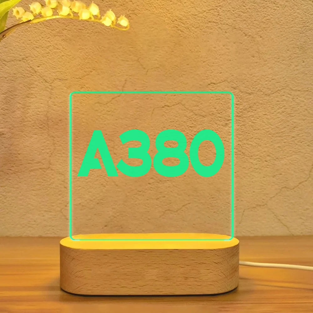 Customisable Airbus A380 Lamp - view 4