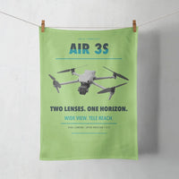 Thumbnail for DJI Air 3S design on light green towel