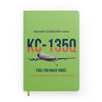 Thumbnail for KC-135Q Blackbird Tanker design on light green notebook