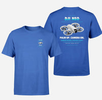 Thumbnail for DJI Neo design on blue t shirt