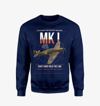 Thumbnail for Hawker Hurricane Mk I design on navy blue sweatshirt