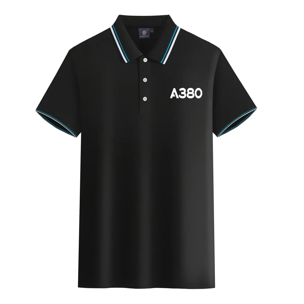 Customisable Airbus A380 Polo Shirt - view 4