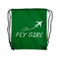 Thumbnail for Just Fly It & Fly Drawstring Bag - view 4