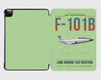Thumbnail for F-101B Voodoo design on light green ipad tablet case