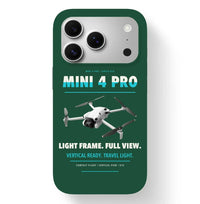 Thumbnail for DJI Mini 4 Pro Case design on dark green iphone case