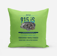 Thumbnail for 915 iS design on light green pillow