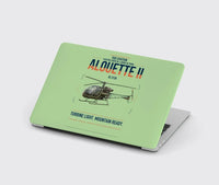 Thumbnail for Sud Aviation SE 3130 Alouette II design on light green MacBook case