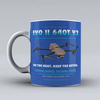 Thumbnail for EVO II Dual 640T V3 Mug design on blue autel