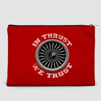 Thumbnail for Thrust We Trust Zipper Pouch - view 4