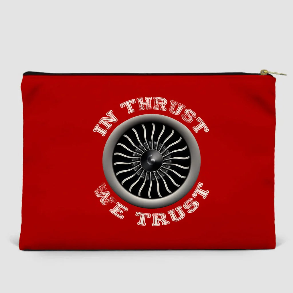 Thrust We Trust Zipper Pouch - view 4