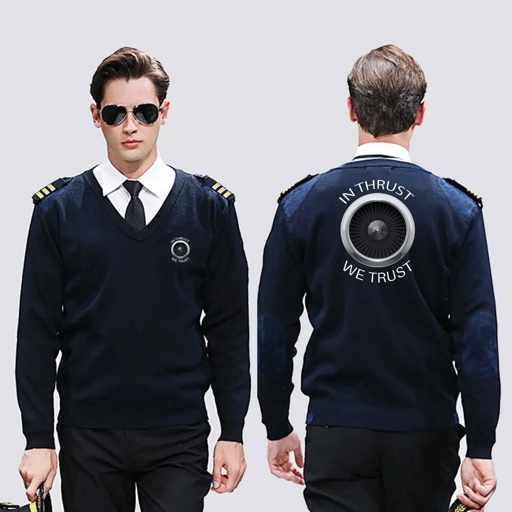 Customisable Thrust We Trust Sweater - view 4