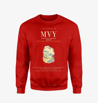 Thumbnail for Martha's Vineyard Airport MVY Sweatshirt - Red