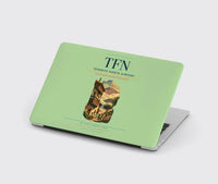 Thumbnail for Tenerife North Airport (TFN) design on light green MacBook case