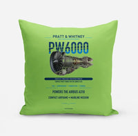 Thumbnail for PW6000 design on light green pillow