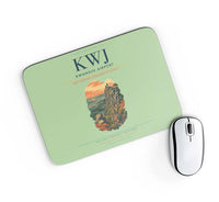 Thumbnail for Kwangju Airport (KWJ) design on light green rectangle mouse pad