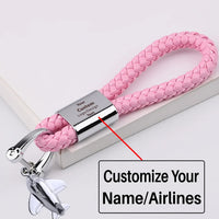Thumbnail for Customisable Logo Design Leather Car Key Chain - view 4