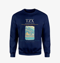 Thumbnail for Trabzon Airport (TZX) design on navy blue sweatshirt