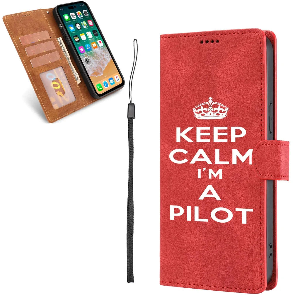 Keep Calm I'm A Pilot Samsung Case - view 4