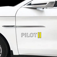 Thumbnail for Pilot & Stripes Car Sticker - view 4