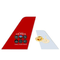 Thumbnail for Only Six Pack I Will Brooch - view 4