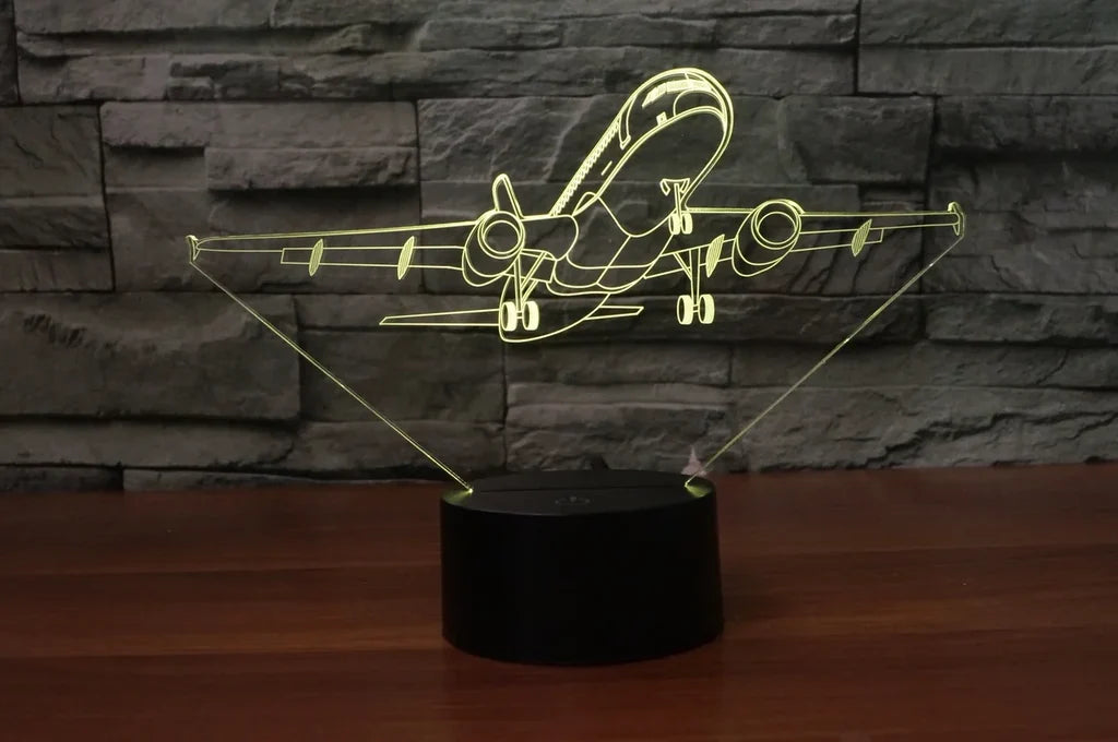 Customisable Airbus A320 3D Lamp - view 5