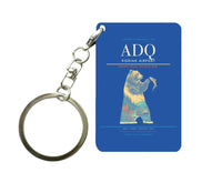 Thumbnail for Kodiak Airport (ADQ) design on blue key chain