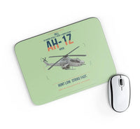 Thumbnail for Bell AH-1Z Viper design on light green rectangle mouse pad