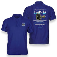 Thumbnail for LEAP-1A design on blue polo