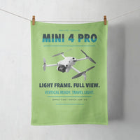 Thumbnail for DJI Mini 4 Pro design on light green towel