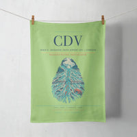 Thumbnail for Merle K. (Mudhole) Smith Airport (CDV) design on light green towel