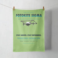 Thumbnail for Fotokite Sigma design on light green towel