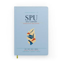 Thumbnail for Split Airport (SPU) design on light blue notebook