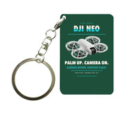 Thumbnail for DJI Neo Key Chain design on dark green key chain