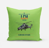 Thumbnail for HAL LCH Prachand design on light green pillow