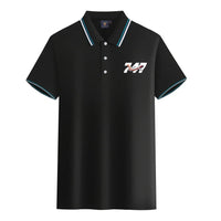 Thumbnail for Customisable Boeing 747 Polo Shirt - view 4