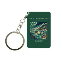 Thumbnail for VINTAGE G4074 - The Storm Diversion - Designed Key Chain design on darkgreen