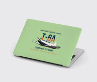 Thumbnail for T-6A Texan II Train The Next Generation design on light green MacBook case