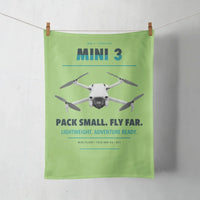 Thumbnail for DJI Mini 3 design on light green towel