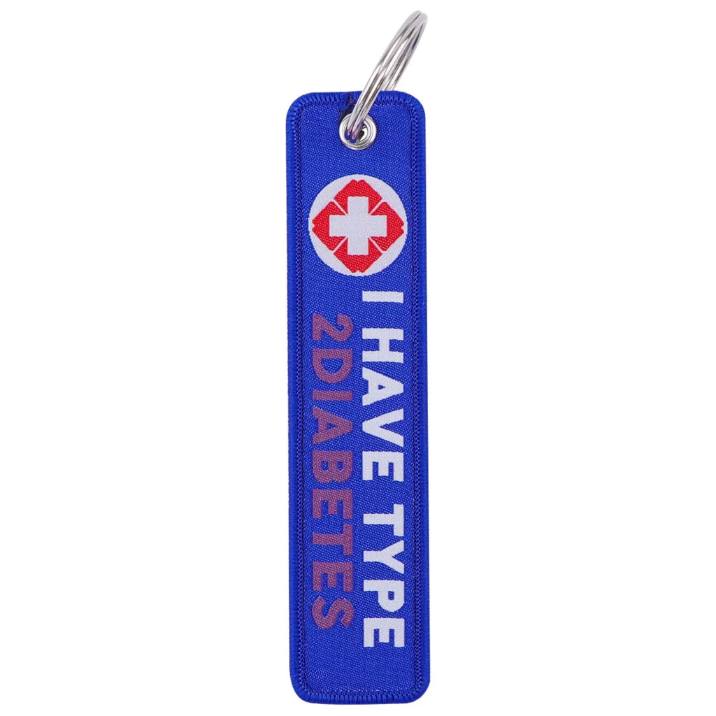 I HAVE TYPE 2 DIABETES Key Chain - view 4