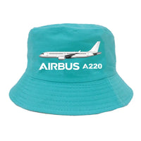 Thumbnail for The Airbus A220 summer hat - green