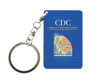 Thumbnail for Cedar City Regional Airport (CDC) design on blue key chain