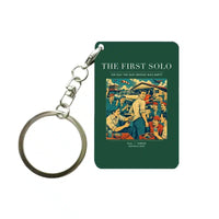 Thumbnail for VINTAGE G4144 - The First Solo - Designed Key Chain design on darkgreen