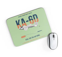 Thumbnail for KA-6D Intruder design on light green rectangle mouse pad