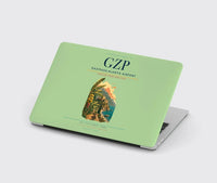 Thumbnail for Gazipasa-Alanya Airport (GZP) design on light green MacBook case