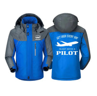 Thumbnail for Customisable Get High Every Day Sleep Winter Jacket - view 4
