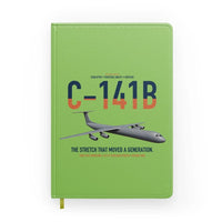 Thumbnail for C-141B Starlifter design on light green notebook