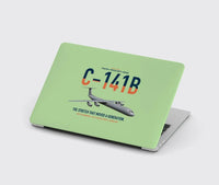 Thumbnail for C-141B Starlifter design on light green MacBook case