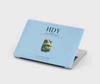 Thumbnail for Hat Yai International Airport (HDY) design on light blue MacBook case